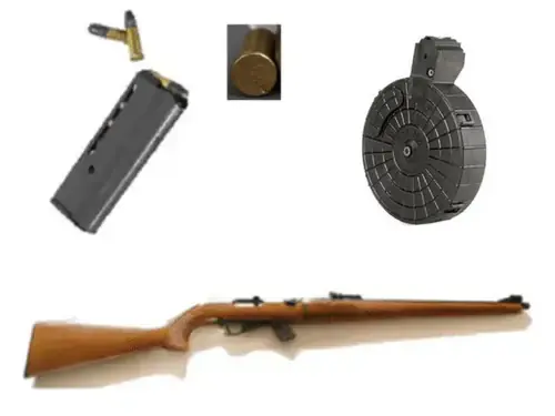 fusil à pompe longueur hors tout